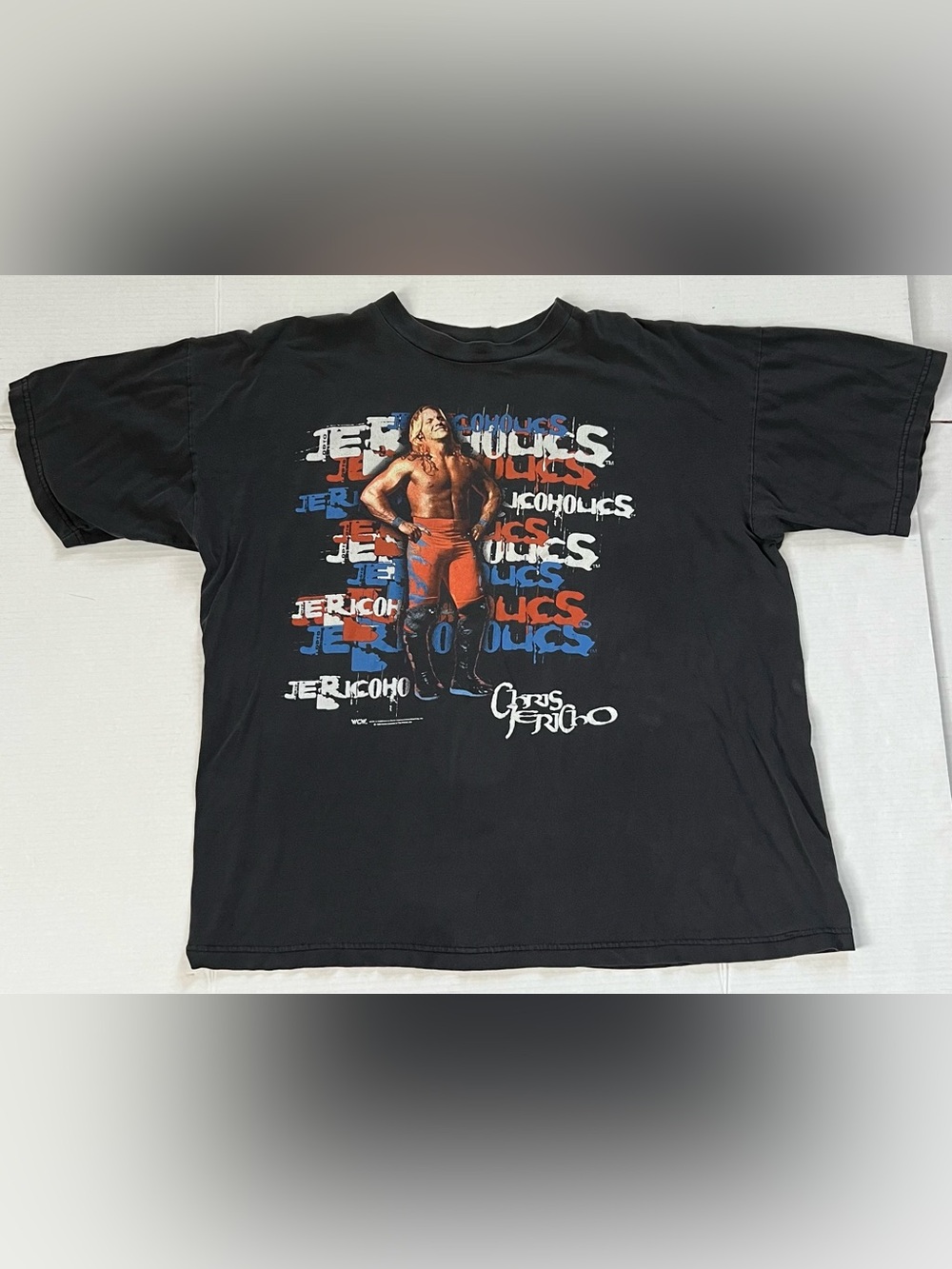 Vintage 90s Chris Jericho Y2j Xl Shirt Wcw Wwf Wwe Wrestling